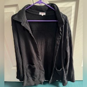 Goldie Black Shacket Jacket Size Large L worn 1x
